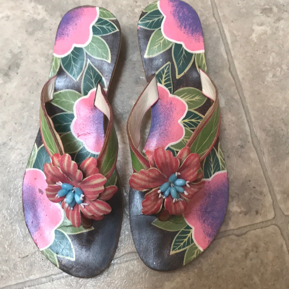 Floral Sandals